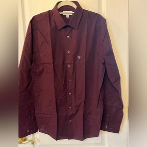 Express Button Down L/S - Extra Slim